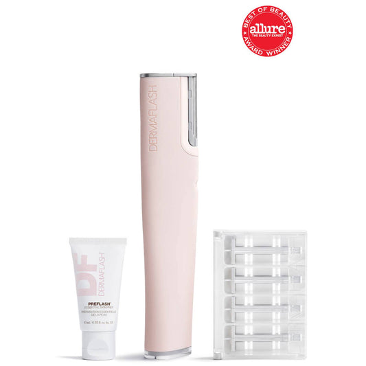 DERMAFLASH Luxe+ Advanced Sonic Dermaplaning and Peach Fuzz Removal (Various Colours)