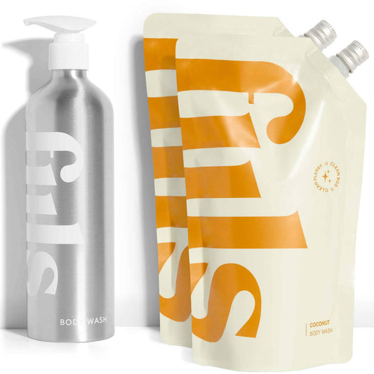 fiils The Coconut Body Wash Kit (Various Options)