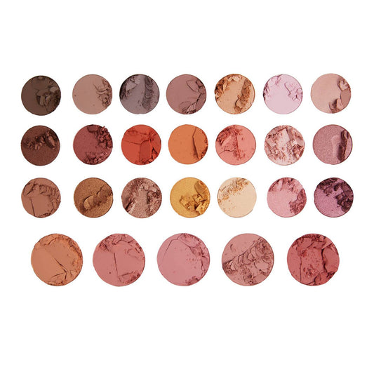 BH Cosmetics Nouveau Neutrals - 26 Color Shadow and Blush Palette