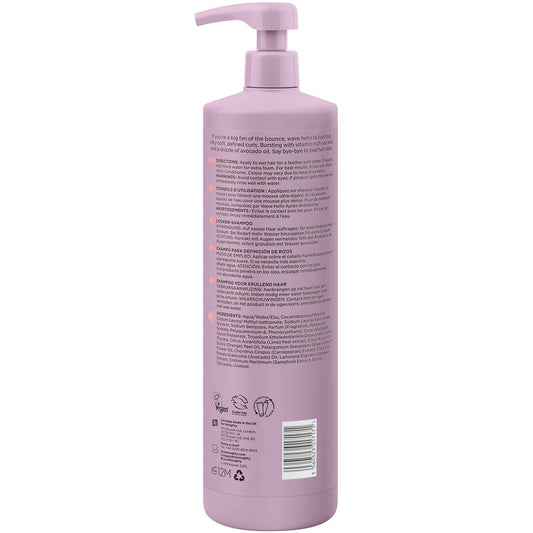 Noughty Wave Hello Shampoo 1000ml