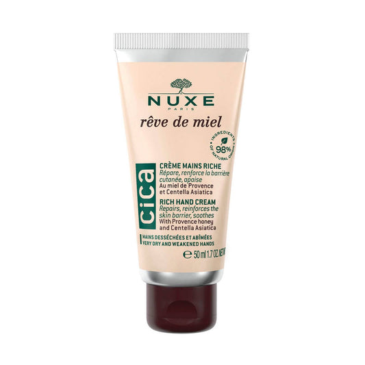 NUXE Cica Rich Hand Cream 50ml - Rêve De Miel