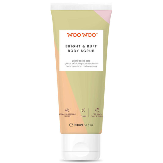WooWoo Manifesto Range Bright and Buff Scrub 150ml