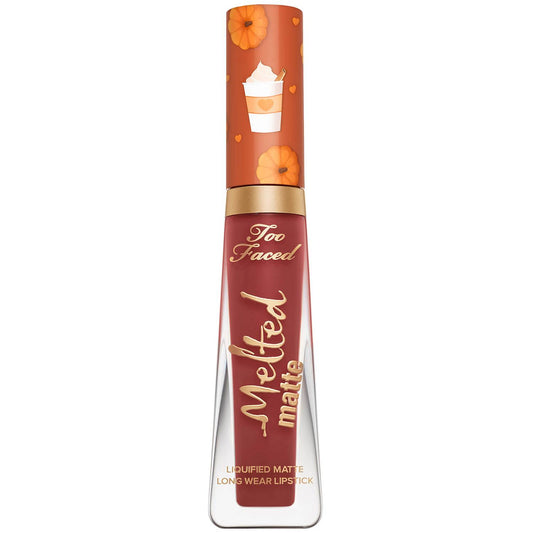 Too Faced Limited Edition Melted Matte Liquified Matte Long-Wear Lipstick Pumpkin Spice Latte