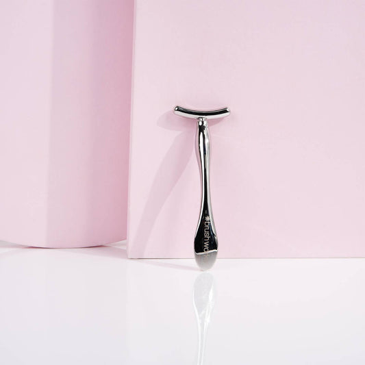 brushworks Zinc T-Bar Facial Massager
