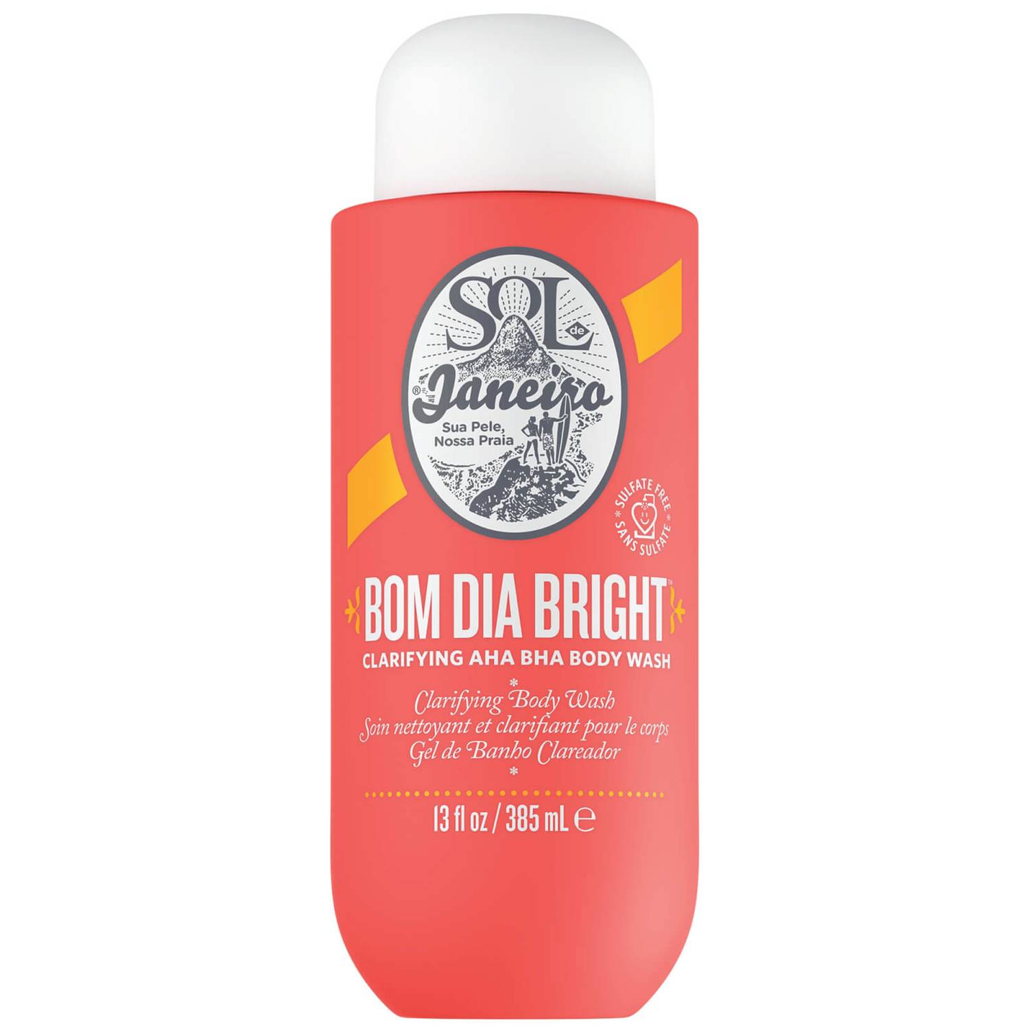 Sol de Janeiro Bom Dia Bright Clarifying AHA BHA Body Wash 385ml Sol de Janeiro Bom Dia Bright Clarifying AHA BHA Body Wash 385ml