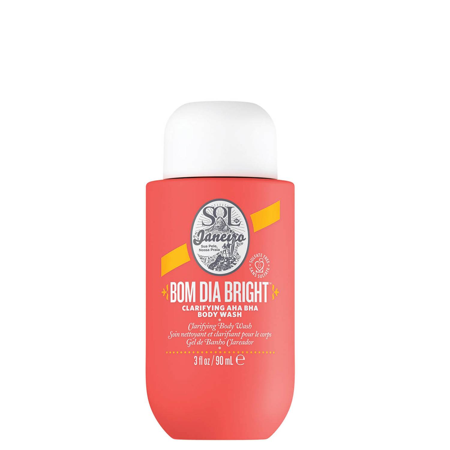 Sol de Janeiro Bom Dia Bright Clarifying AHA BHA Body Wash 90ml Sol de Janeiro Bom Dia Bright Clarifying AHA BHA Body Wash 90ml