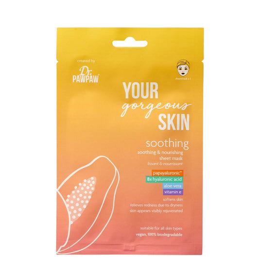 Dr. PAWPAW Your Gorgeous Skin Soothing and Nourishing Sheet Mask