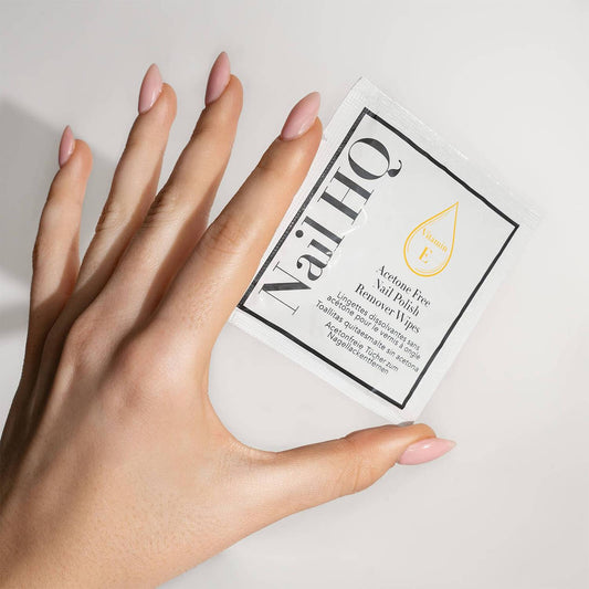 Nail HQ Acetone Free Polish Remover Wipes - Pack of 10