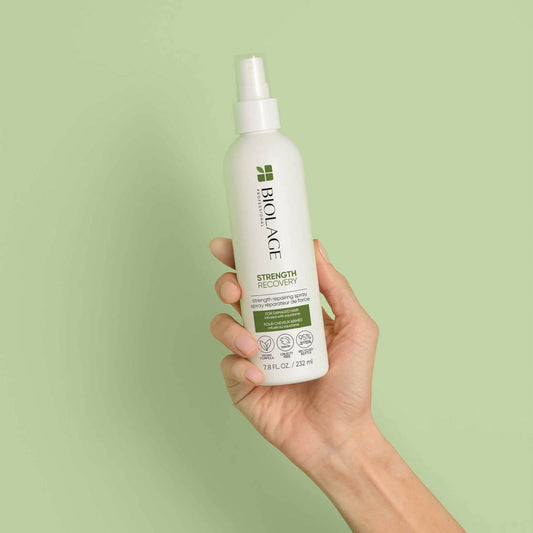 Biolage Professional Strength Recovery Vegan Repairing Leave-in Spray with Squalane for Damaged Hair 232ml