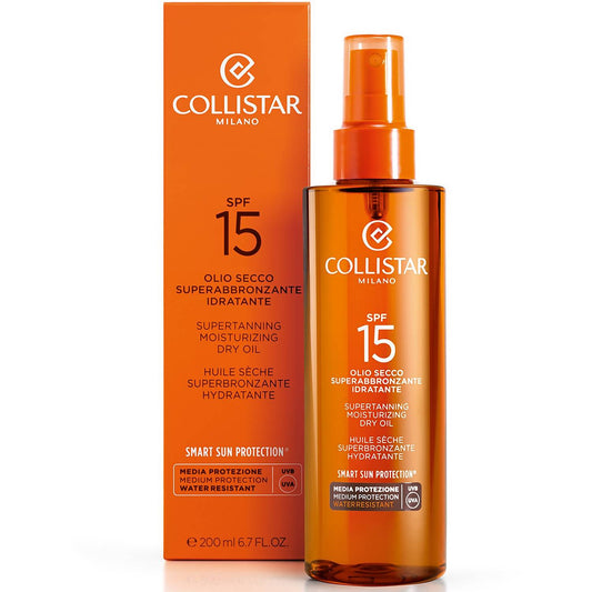 Collistar Supertanning Dry Oil SPF 15 200ml