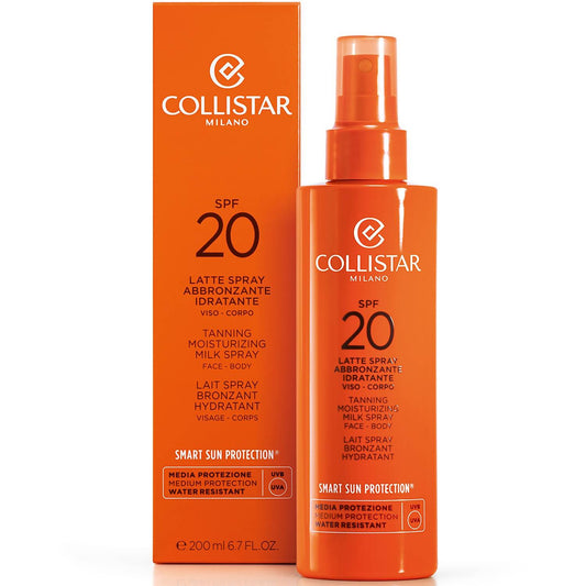 Collistar Tanning Moisturizing Milk Spray SPF 20 200ml