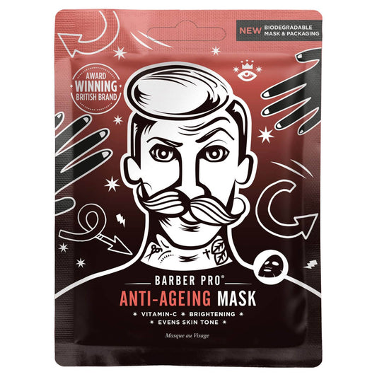 BARBER PRO Anti-Ageing Vitamin C Sheet Mask