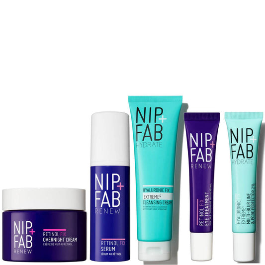 NIP+FAB Hydrate and Treat Bundle (Worth £112.00)