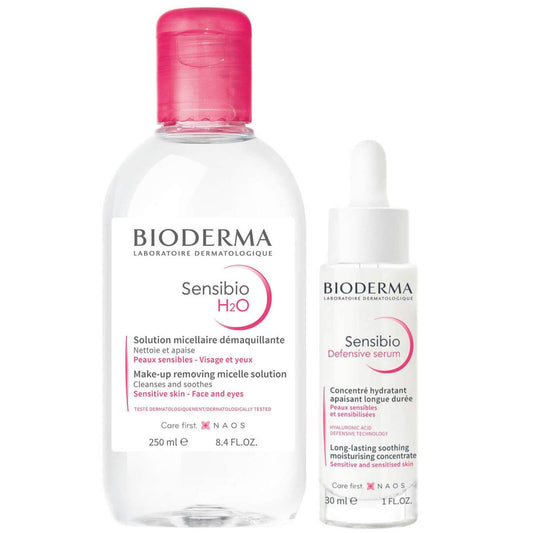 Bioderma Sensibio Cleanse and Soothe Routine
