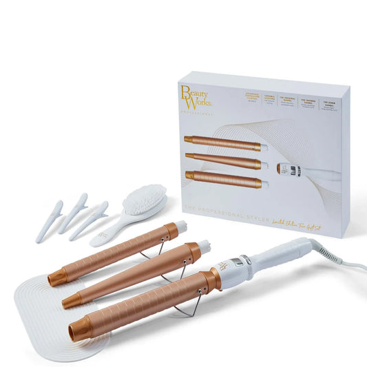 Exclusive Beauty Works Trio Styler Gift Set (Worth £145)