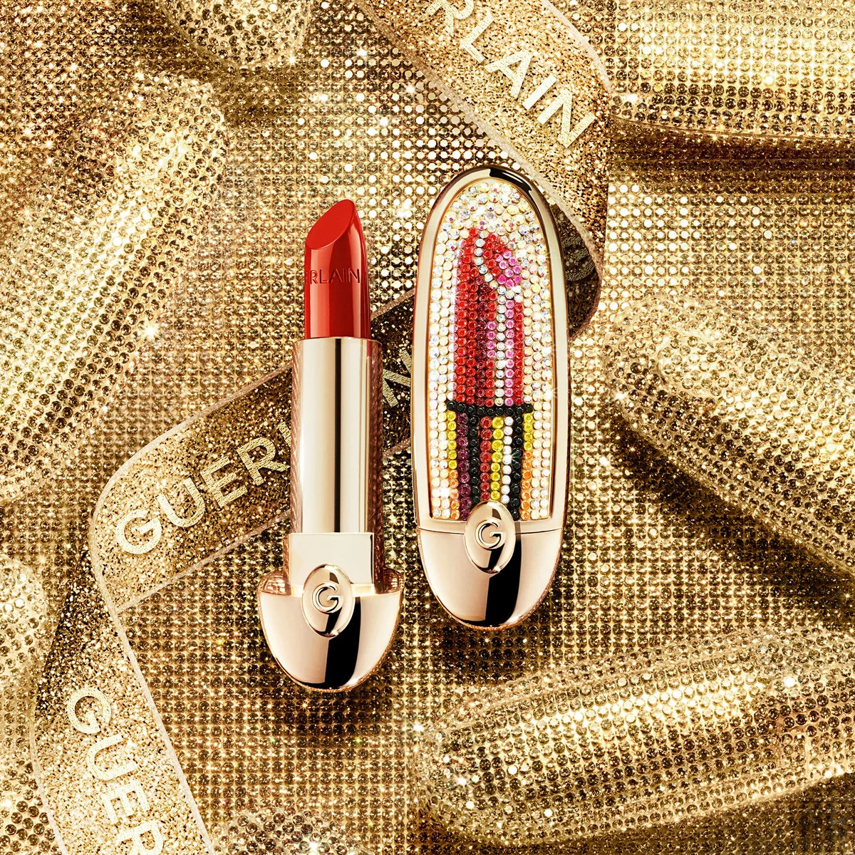 GUERLAIN Rouge G 24 XMAS Lips Case 3.5g