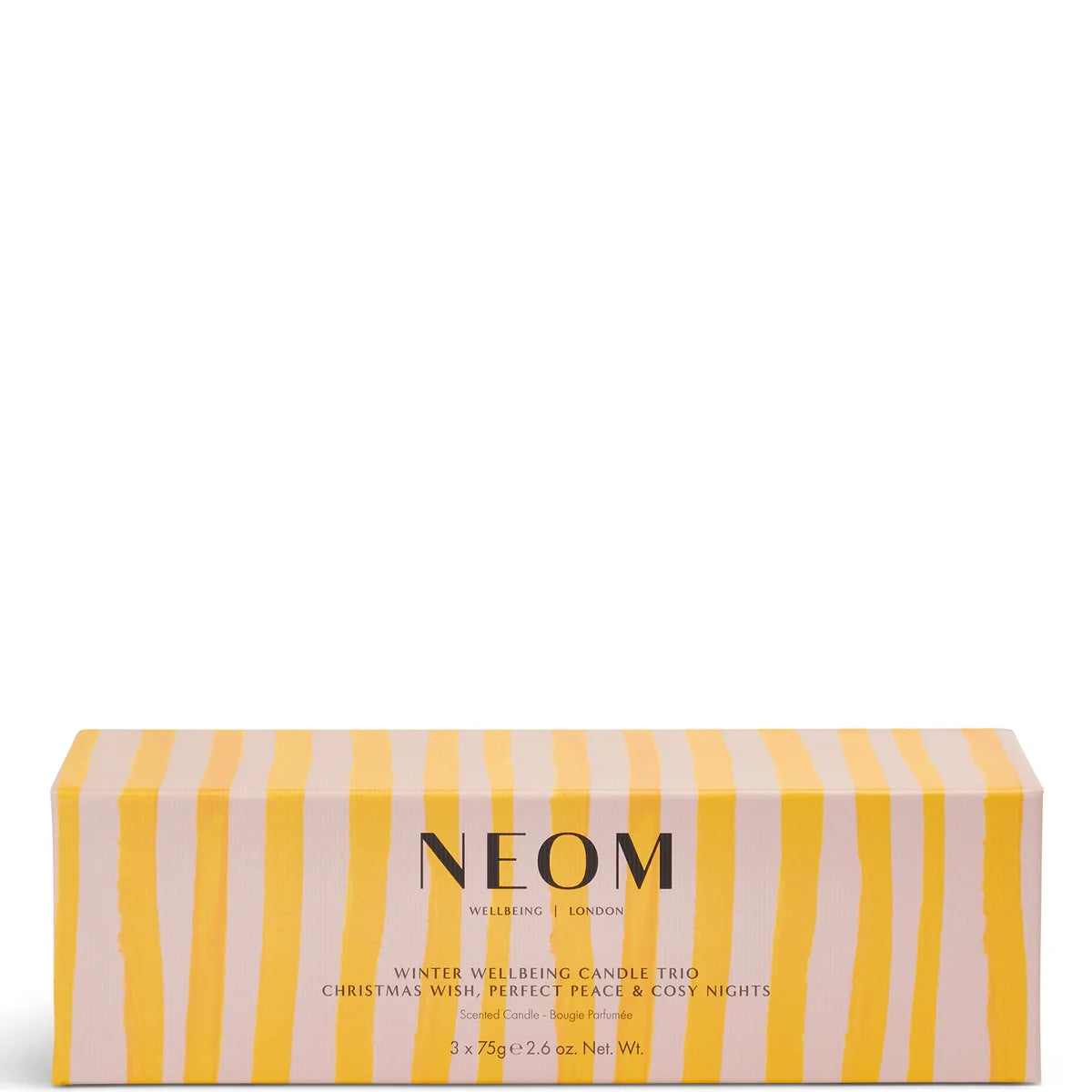 NEOM Winter Wellbeing Candle Trio (Worth £60)