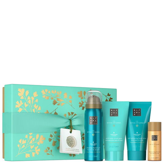 Rituals The Ritual of Karma - Delicately Sweet Lotus & White Tea - Small Bath and Body Gift Set