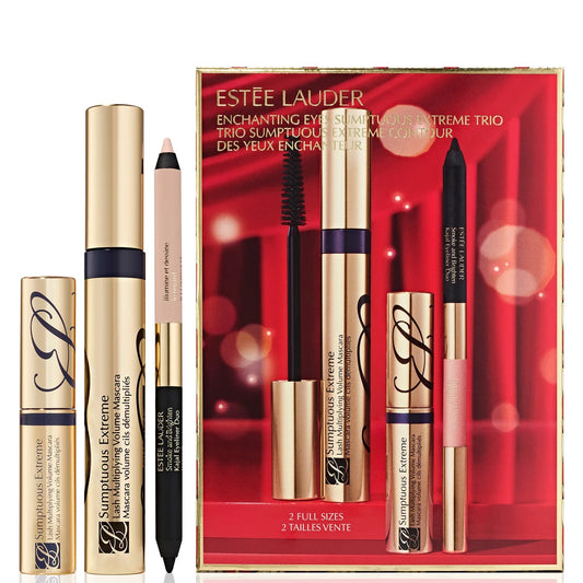 Estée Lauder Enchanting Eyes Sumptuous Extreme Mascara 3-Piece Gift Set (Worth £73)