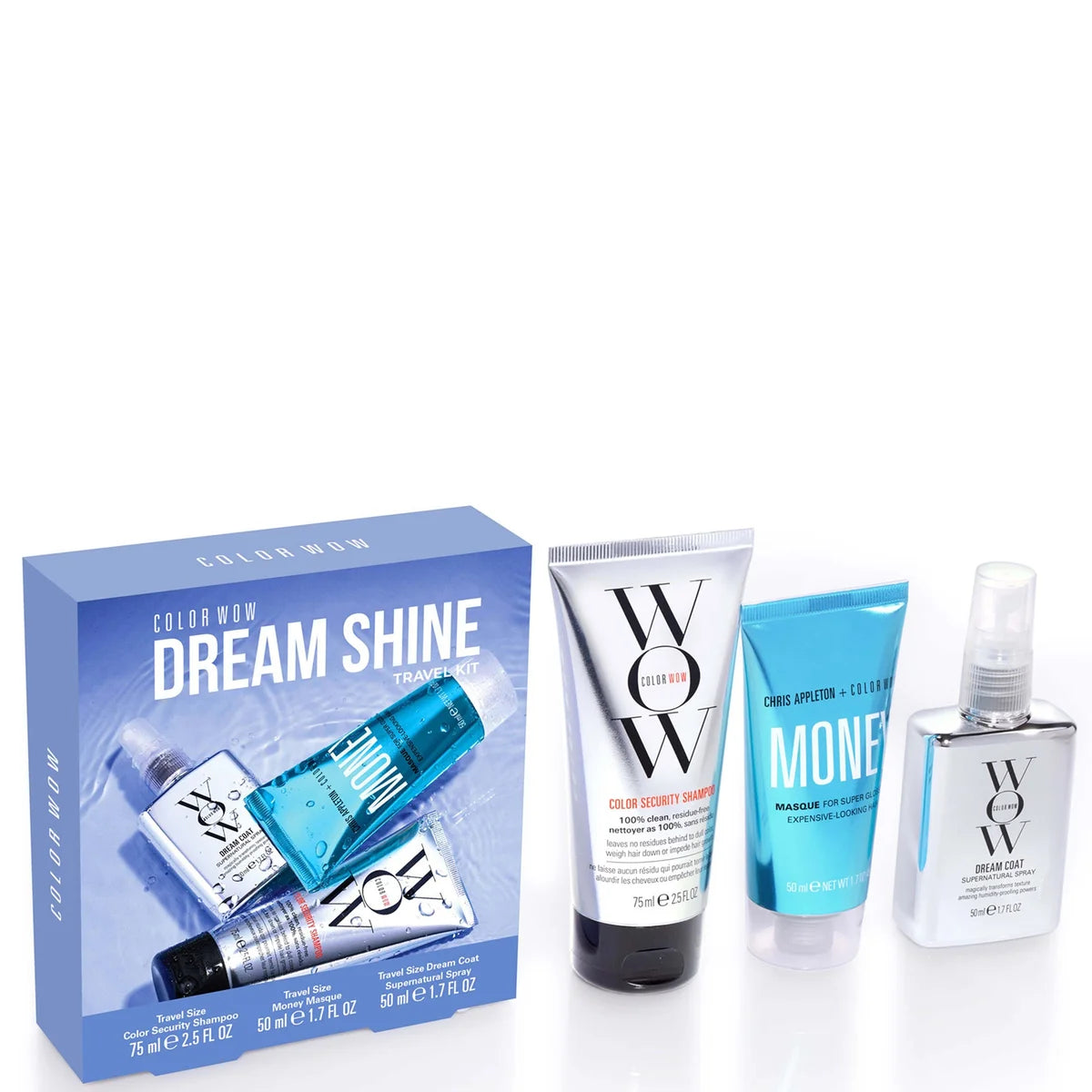 Color Wow Dream Shine Travel Kit (Worth £36)