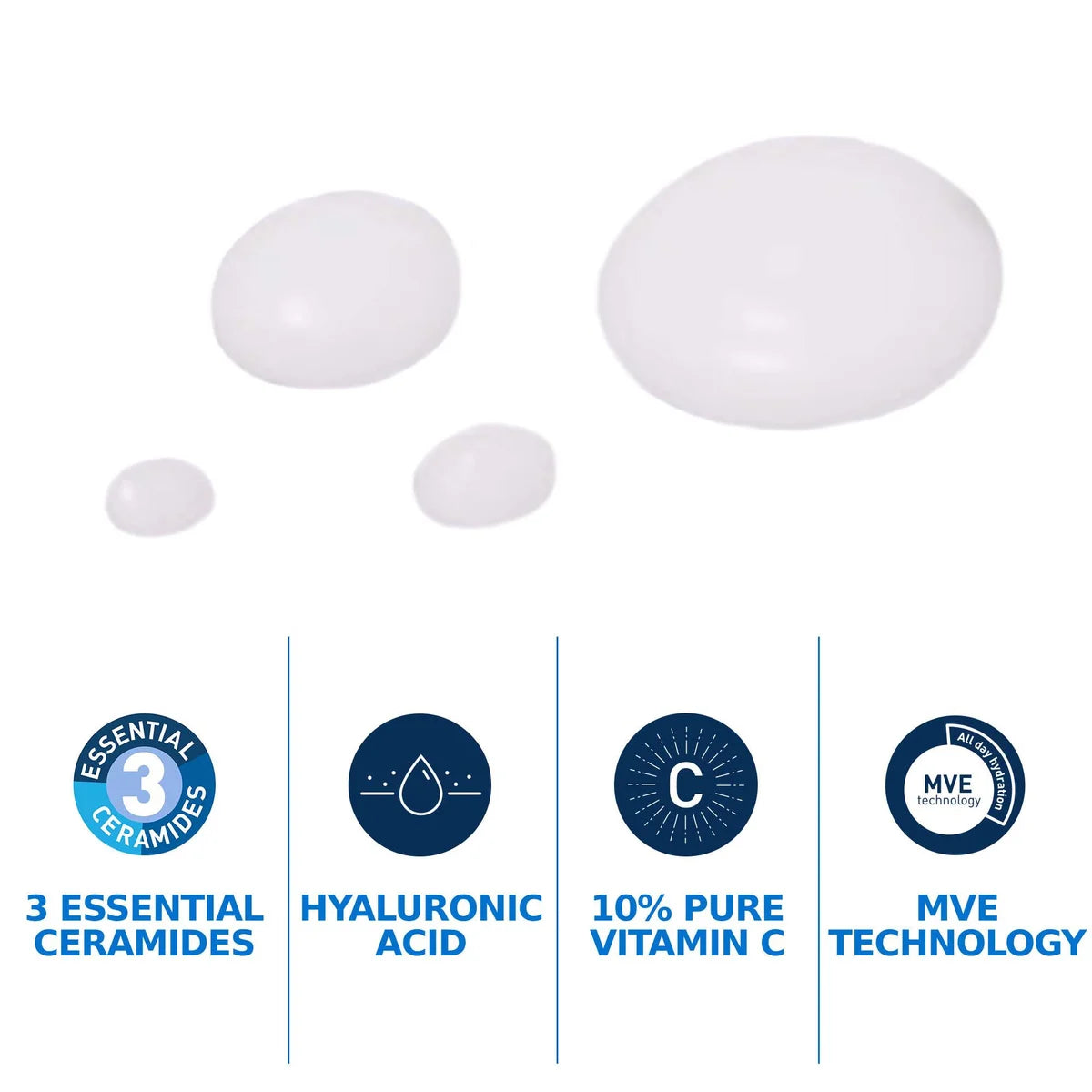 CeraVe Skin Renewing 10% Pure Vitamin C Serum with Ceramides for Brighter & Smoother Skin 30ml