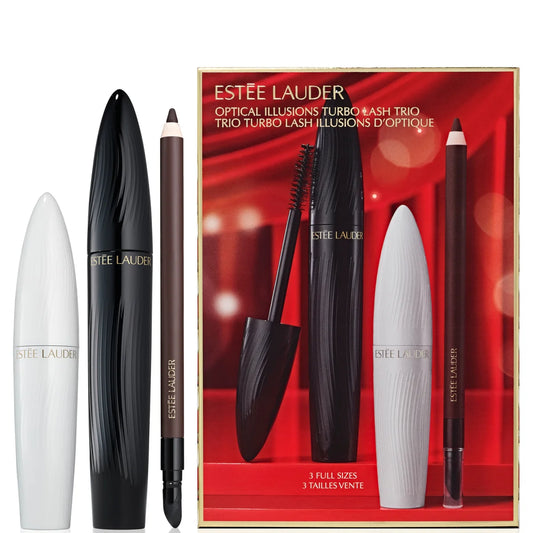 Estée Lauder Optical Illusions Turbo Lash 3-Piece Makeup Gift Set (Worth £97)