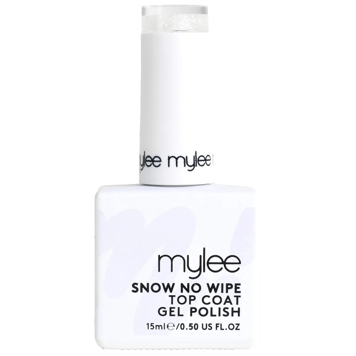 Mylee Gel Polish Snow No Wipe Top Coat - 15ml