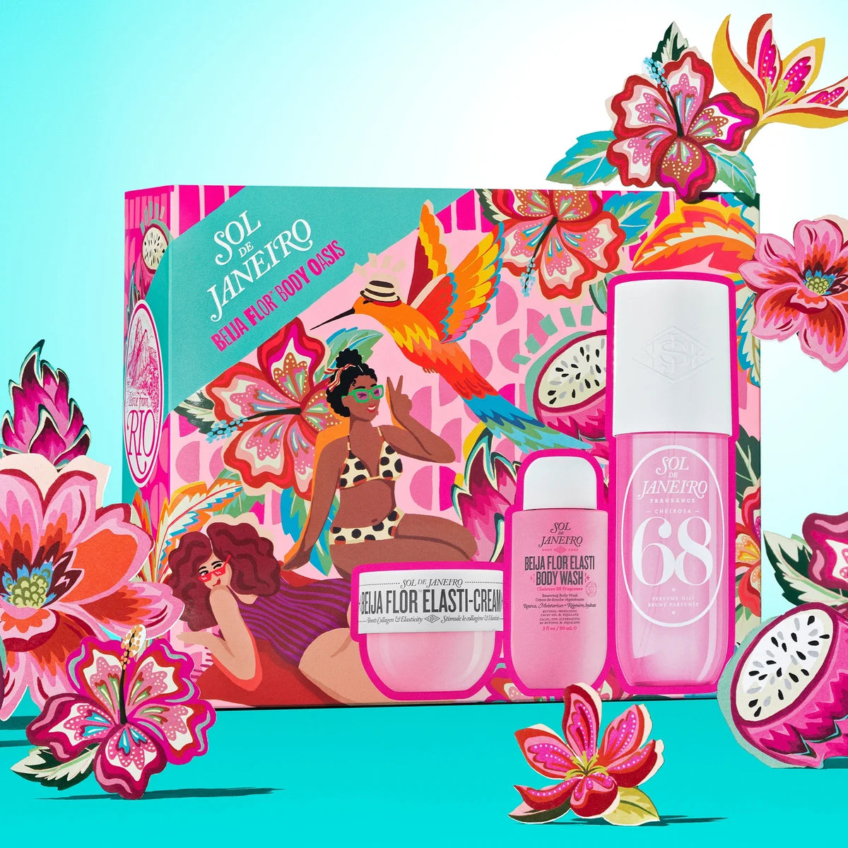 Sol de Janeiro Beija Flor Body Oasis Set (Worth £69)