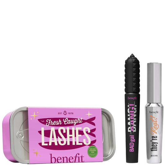 benefit Fresh Caught Lashes BADgal BANG! and They're Real! mascara Duo (Worth £54)