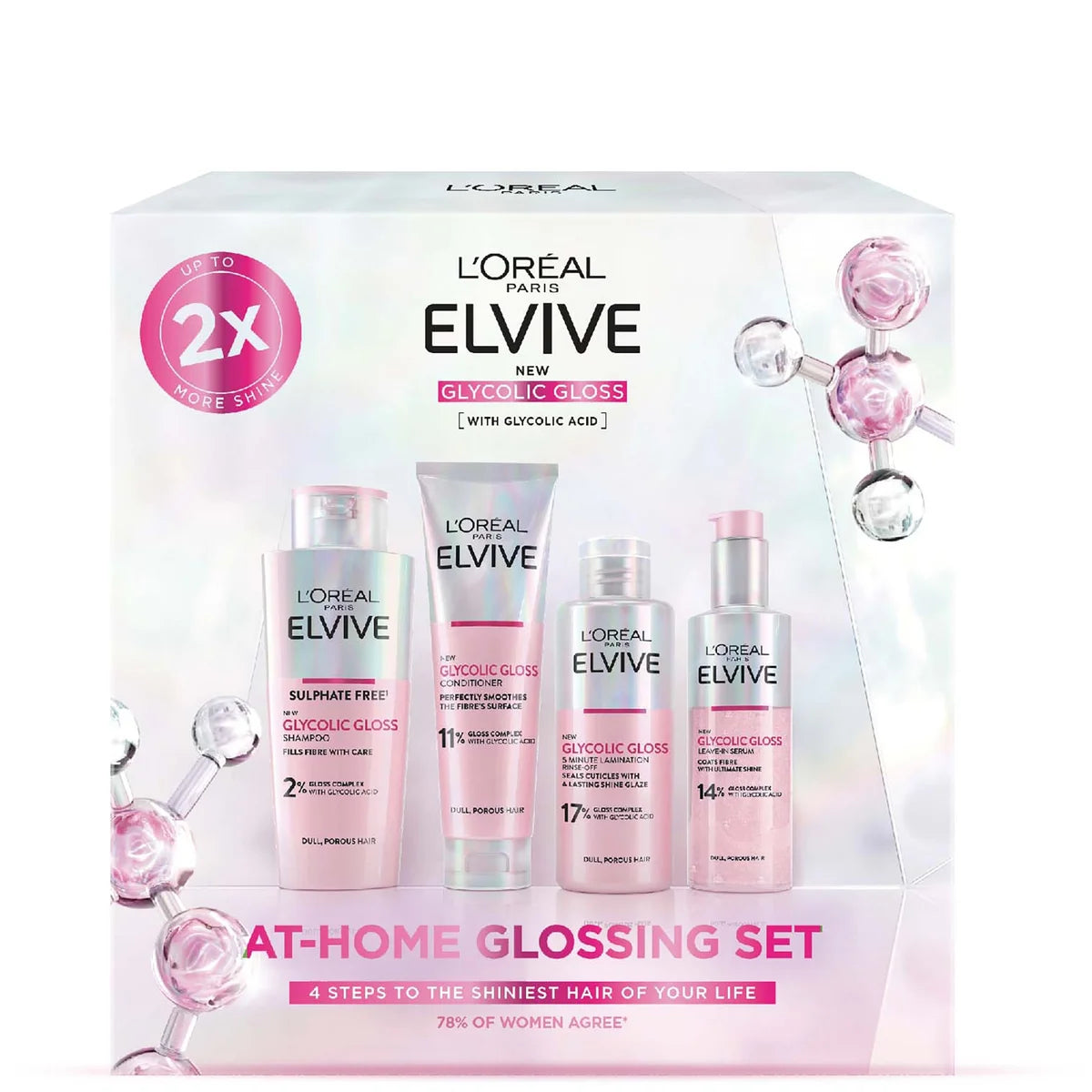 L'Oréal Paris Elvive At-Home Glossing Set