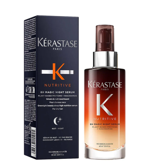 Kérastase Nutritive 8H Magic Night Serum 90ml With Free Travel-Size Duo for Very Dry Hair