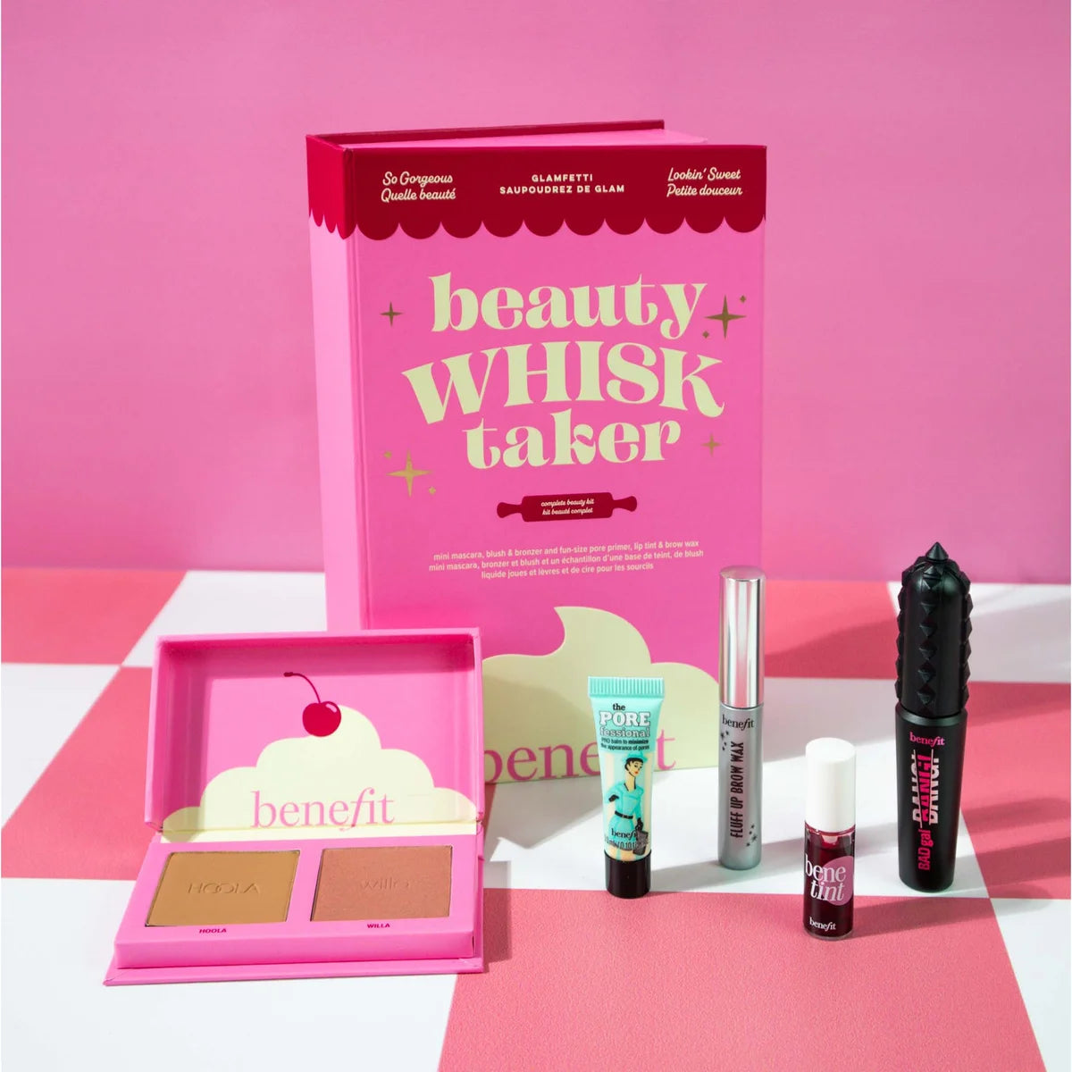 benefit Beauty Whisk Taker Palette for Brows, Complexion, Eyes and Lips (Worth £66.86)