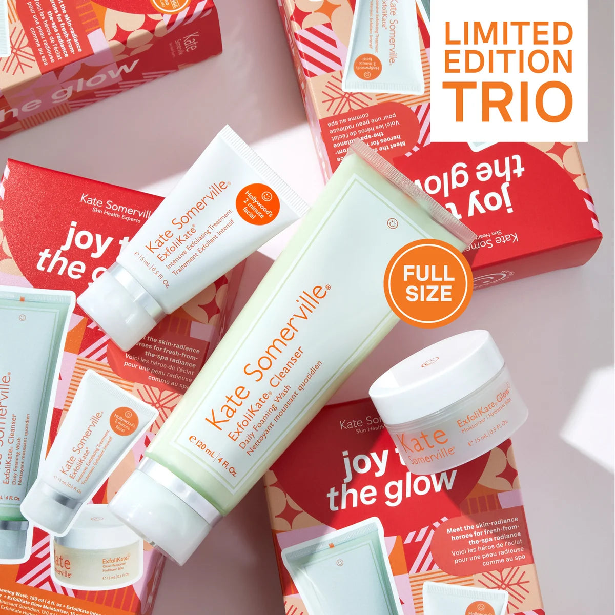 Kate Somerville Joy to the Glow Kit (Worth £84)