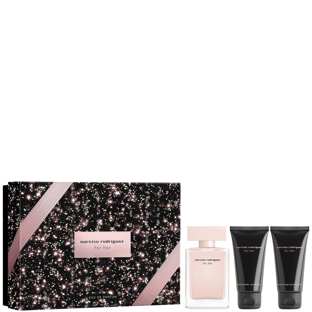 Narciso Rodriguez For Her Eau de Parfum 50ml Set (Worth £112.50)