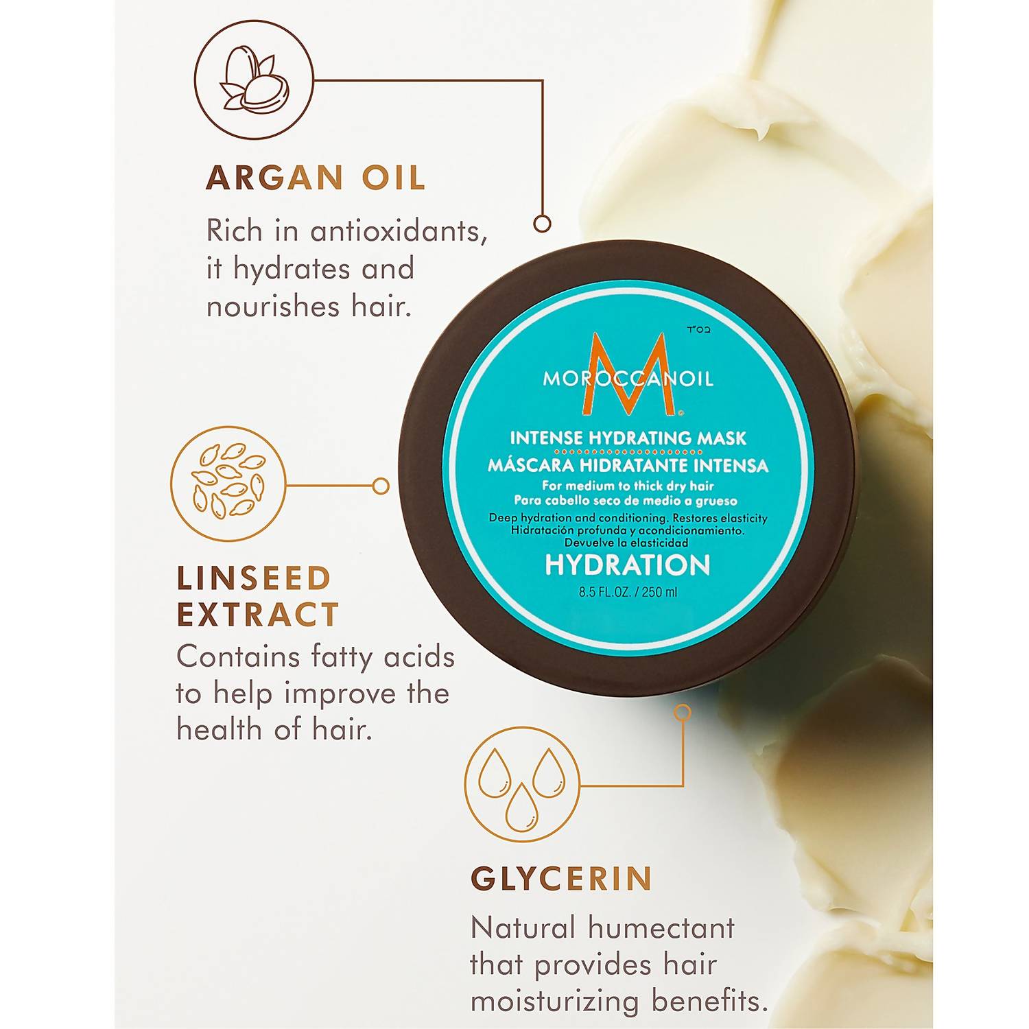 Moroccanoil Moroccanoil Intense Hydrating Mask 500ml