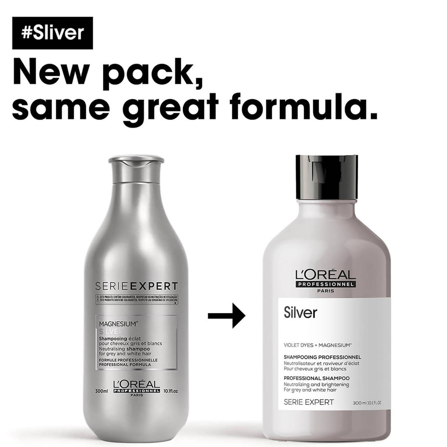 L'Oréal Professionnel Serie Expert Silver Shampoo 300ml