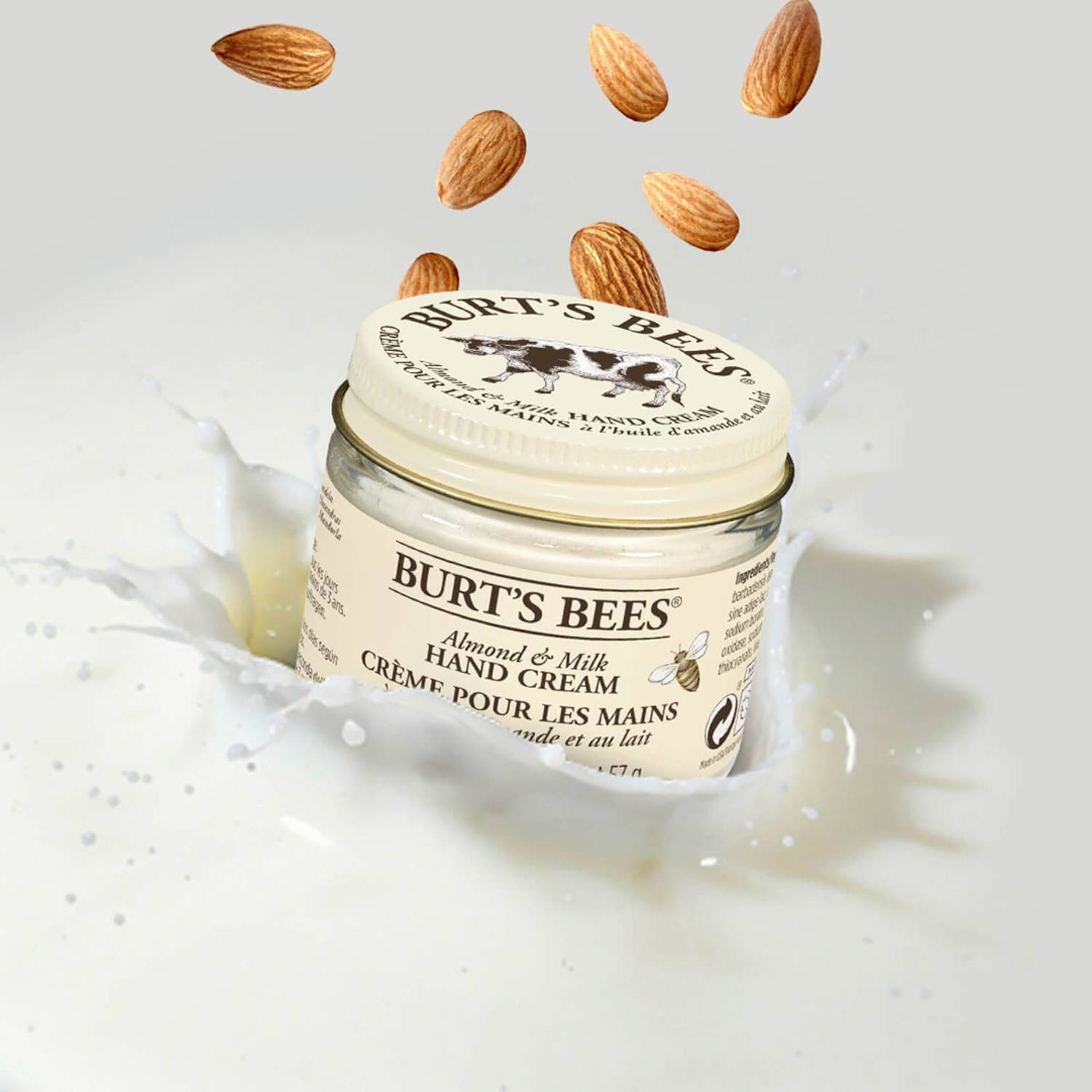 Burt's Bees Almond & Milk Hand Cream 56.6g