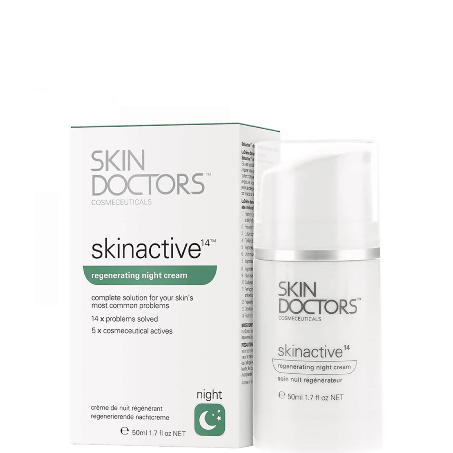 Skin Doctors Skinactive 14 Regenerating Night Cream (50ml)