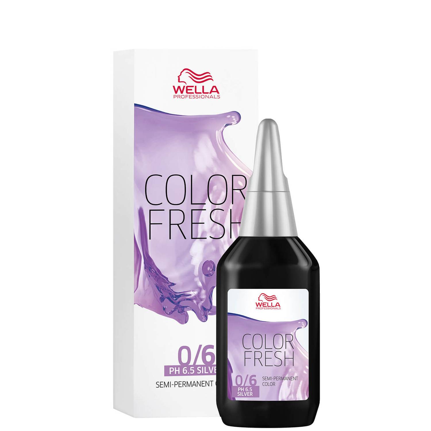 Wella Professionals Color Fresh Semi-Permanent Colour - 0/6 Silver Violet 75ml