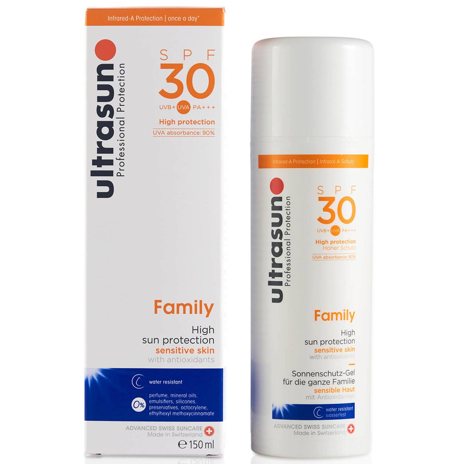 ULTRASUN FAMILY SPF 30 - SUPER SENSITIVE (150ML)