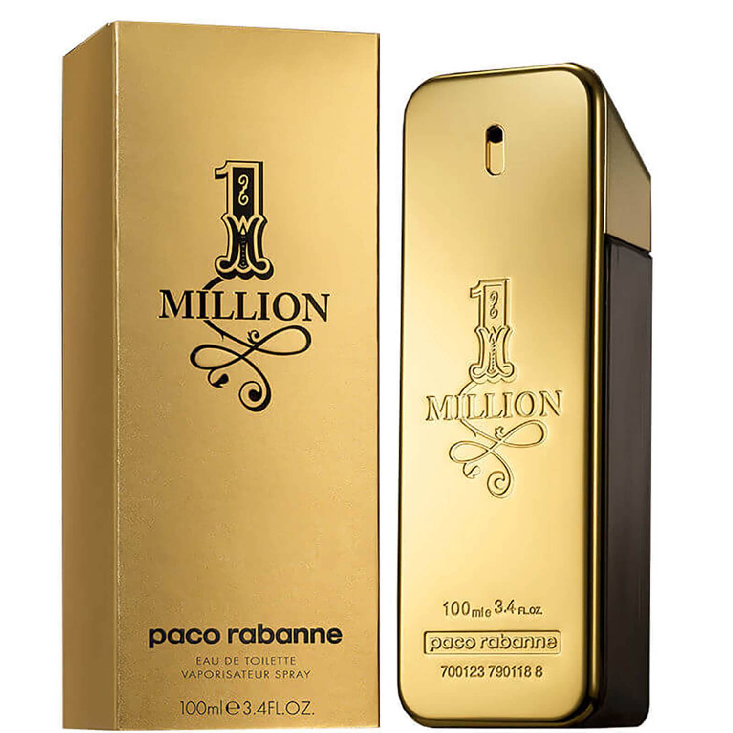 Paco Rabanne 1Million Eau de Toilette Spray (100ml)