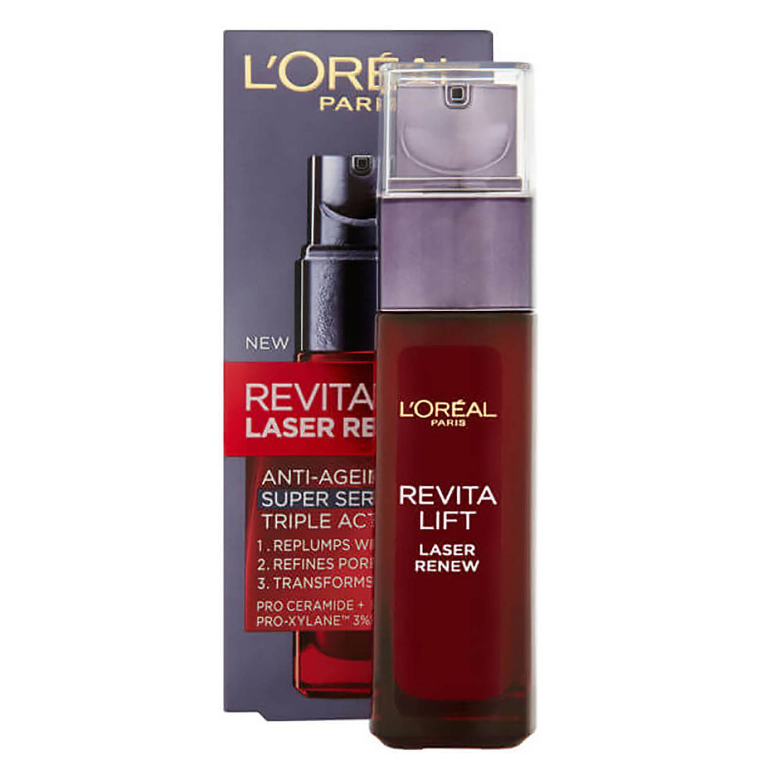 L'Oreal Paris Dermo Expertise Revitalift Laser Renew Anti-ageing Triple Action Super Serum (30ml)