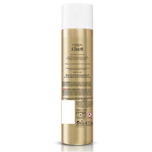 L'Oréal Paris Hairspray by Elnett for Strong Hold & Shine 75ml