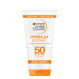 Garnier Ambre Solaire Ultra-Hydrating Sun Cream SPF 50 50ml Travel Size