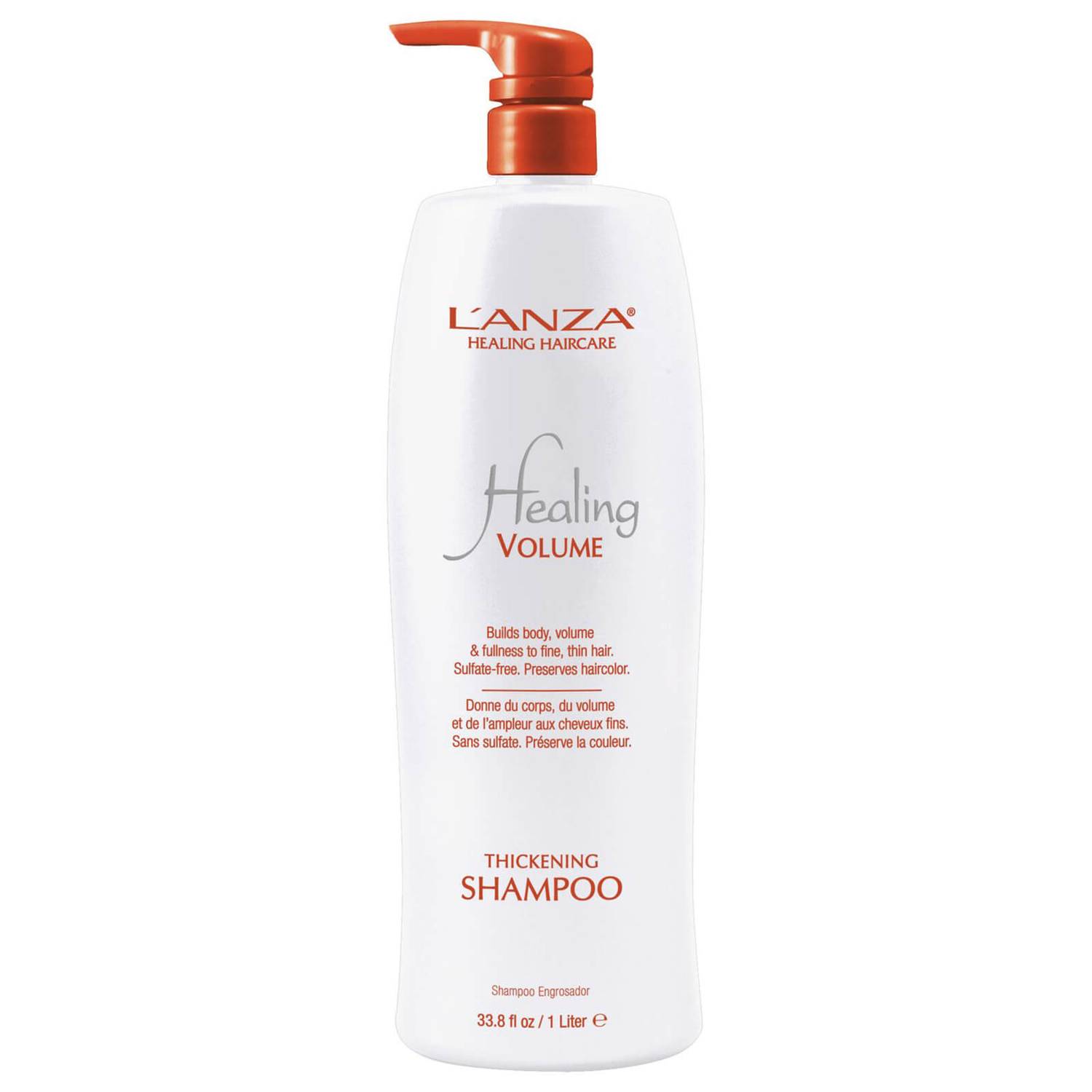 L'Anza Healing Volume Thickening Shampoo 1000ml (Worth £84.00)