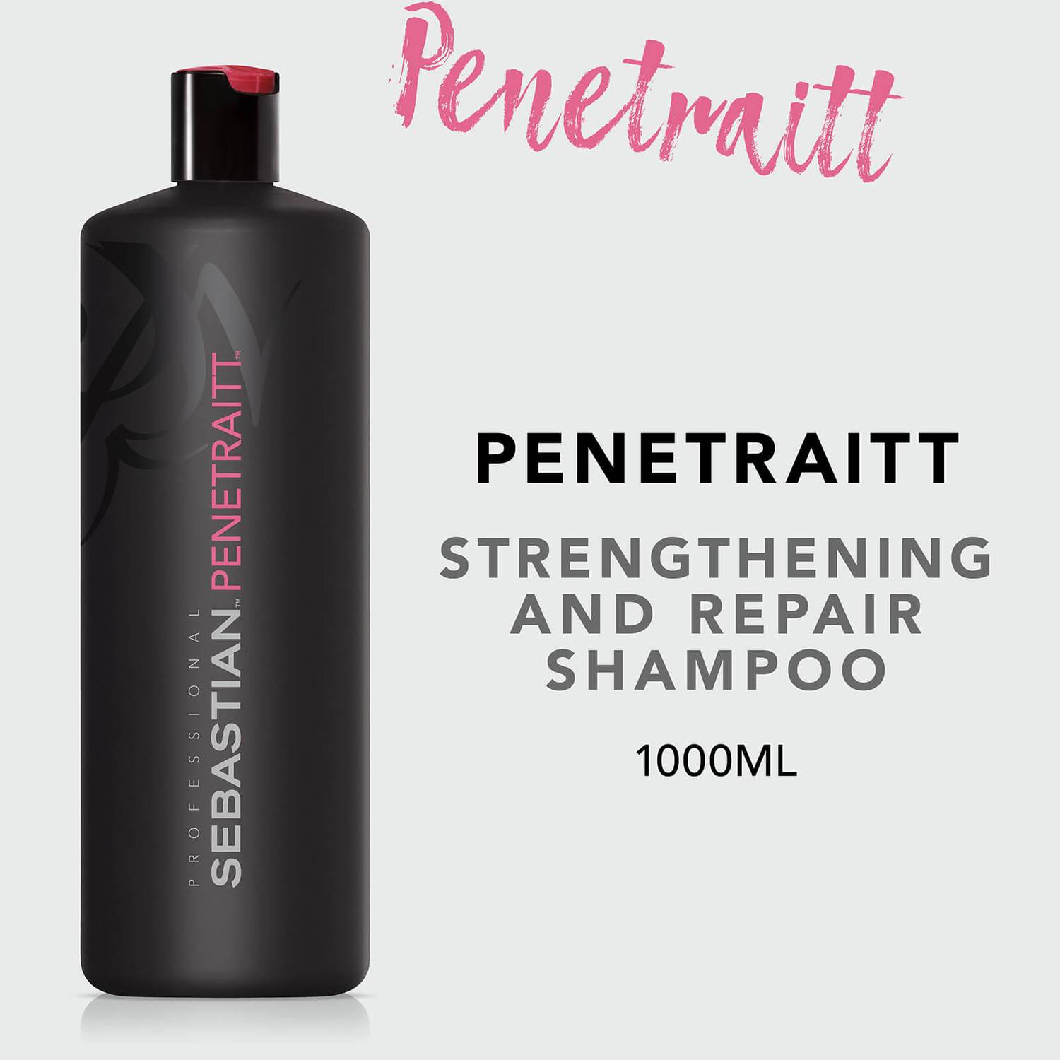 Sebastian Professional Penetraitt Shampoo 1000ml (Worth £56.00)