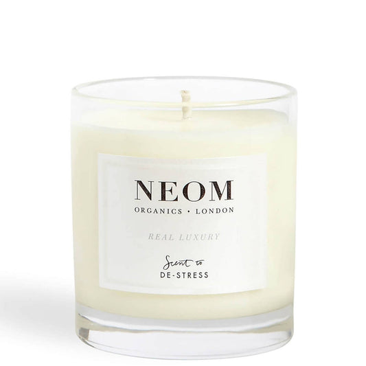 NEOM Real Luxury De-Stress Scented 1 Wick Candle