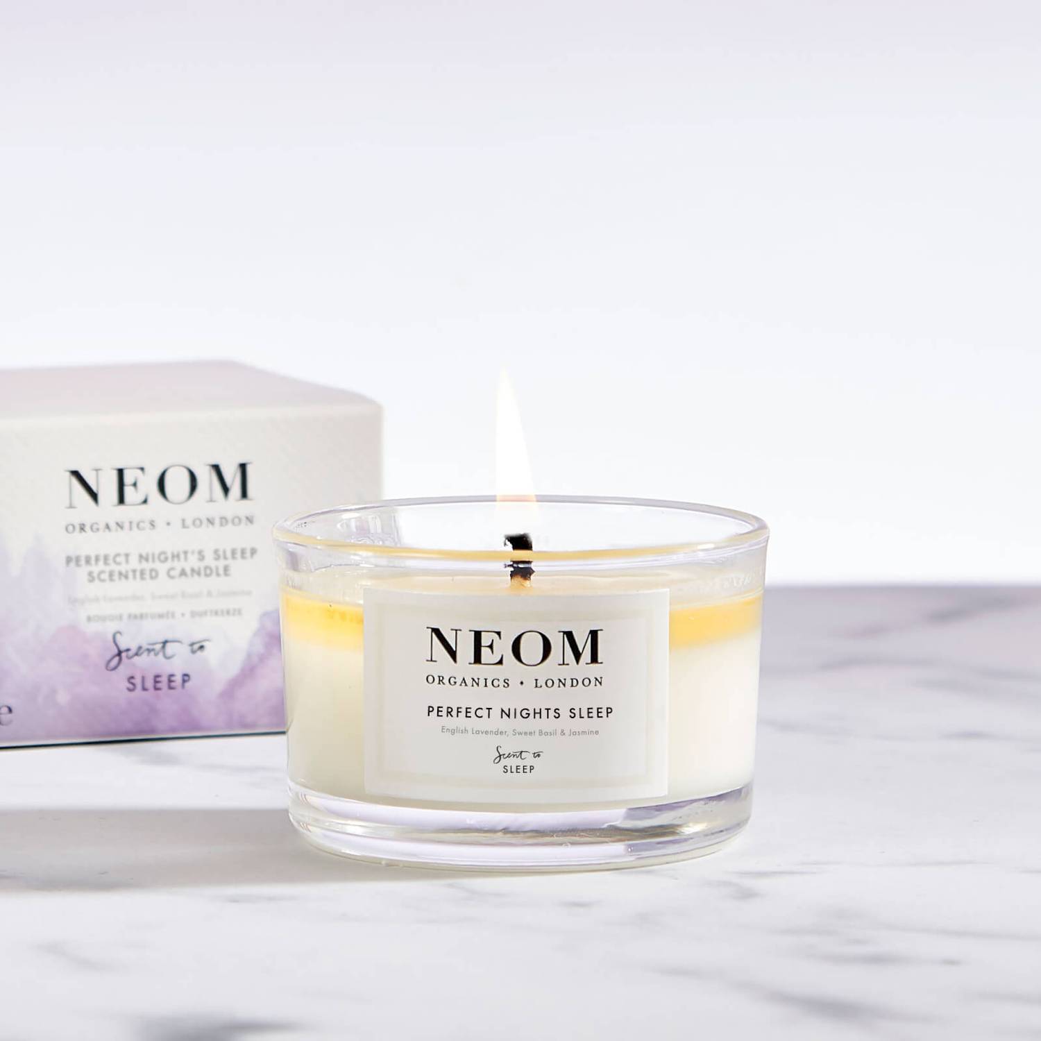 NEOM Perfect Nights Sleep Scented Travel Candle