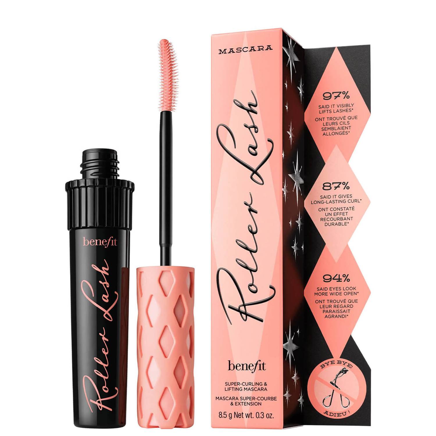 benefit Roller Lash Lifting and Curling Mascara - Black 8.5g