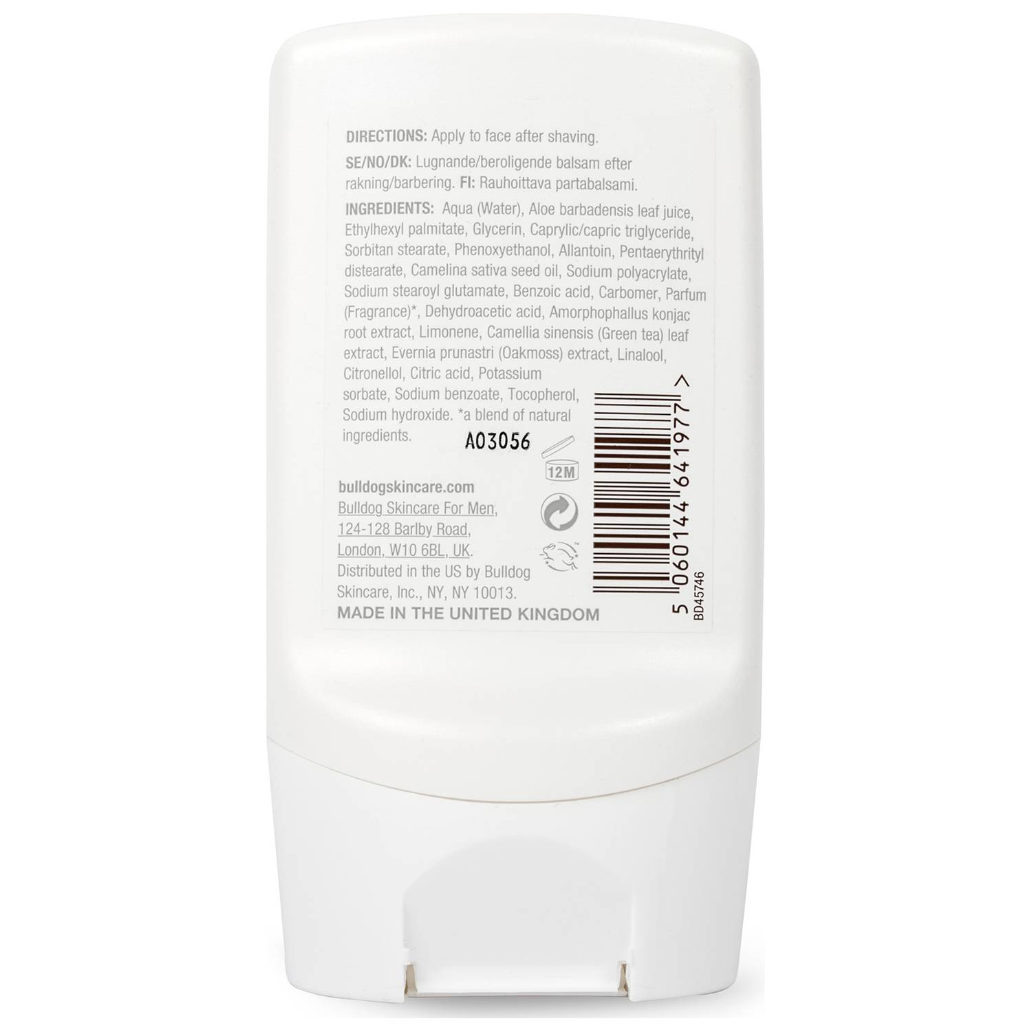 Bulldog Original After Shave Balm 100ml